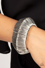 Load image into Gallery viewer, Paparazzi Wild About Wire Silver  Bracelet
