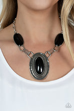 Load image into Gallery viewer, Paparazzi Count to TENACIOUS Black Necklace
