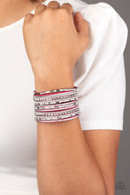 Load image into Gallery viewer, Paparazzi Home Wham Bam Glam Pink Bracelet
